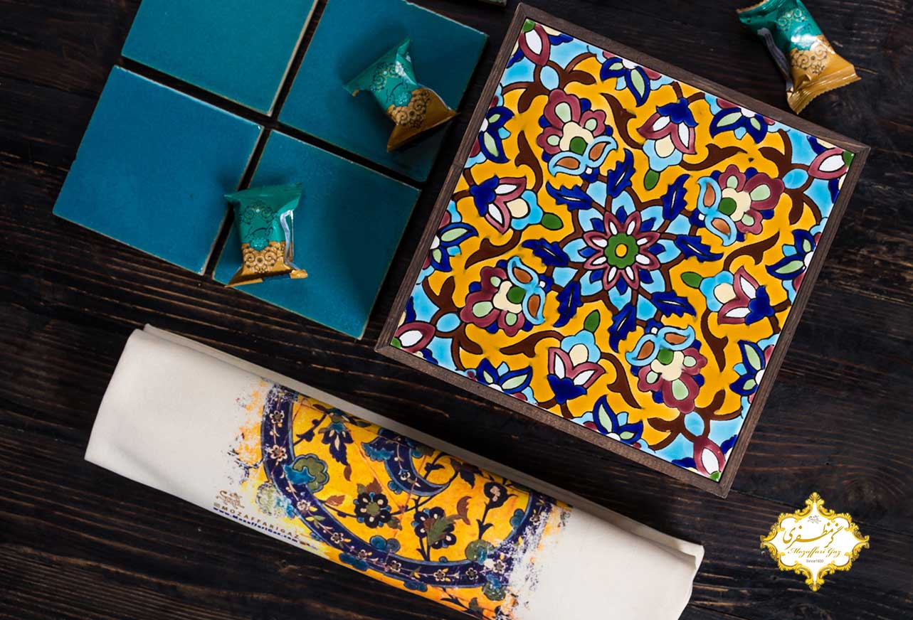تلفیق گز و معماری زیبای ایرانی